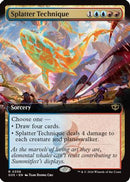 Splatter Technique (Extended Art) (SOS-356) [Secrets of Strixhaven] Foil