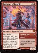 Emeritus of Conflict (SOS-113) [Secrets of Strixhaven] Foil