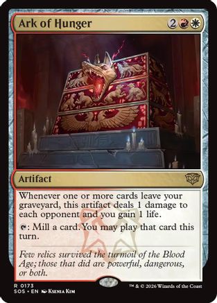 Ark of Hunger (SOS-173) [Secrets of Strixhaven] Foil