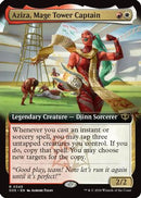 Aziza, Mage Tower Captain (Extended Art) (SOS-345) [Secrets of Strixhaven] Foil