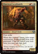 Practiced Scrollsmith (SOS-210) [Secrets of Strixhaven] Foil