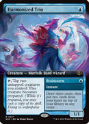 Harmonized Trio (Extended Art) (SOS-317) [Secrets of Strixhaven]