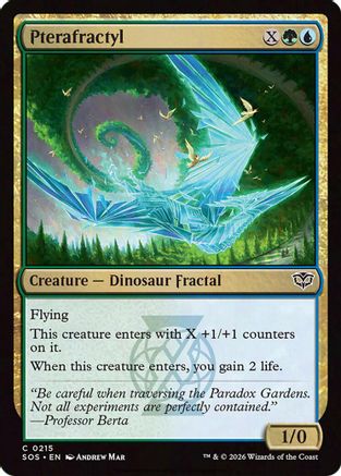 Pterafractyl (SOS-215) [Secrets of Strixhaven] Foil