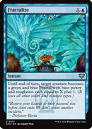 Fractalize (SOS-051) [Secrets of Strixhaven] Foil