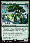 Slumbering Trudge (SOS-160) [Secrets of Strixhaven] Foil