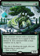 Slumbering Trudge (Extended Art) (SOS-341) [Secrets of Strixhaven] Foil