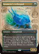 Geometer's Arthropod (Borderless) (SOS-300) [Secrets of Strixhaven] Foil