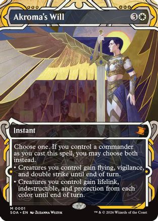Akroma's Will (SOA-001) [Secrets of Strixhaven: Mystical Archive]