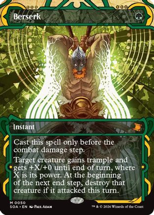 Berserk (SOA-050) [Secrets of Strixhaven: Mystical Archive]