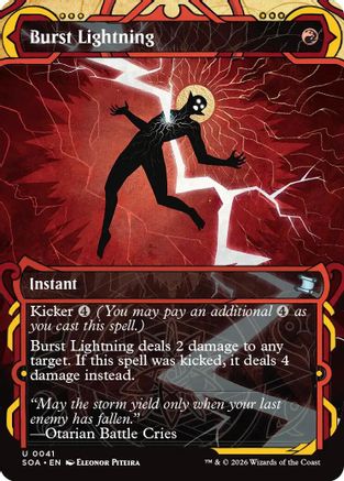 Burst Lightning (SOA-041) [Secrets of Strixhaven: Mystical Archive] Foil