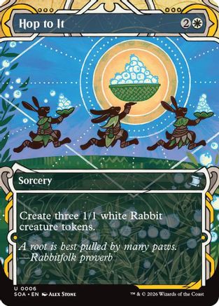 Hop to It (SOA-006) [Secrets of Strixhaven: Mystical Archive] Foil