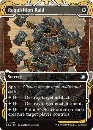 Requisition Raid (SOA-010) [Secrets of Strixhaven: Mystical Archive] Foil