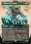 Wildgrowth Archaic (Borderless) (SOS-297) [Secrets of Strixhaven] Foil