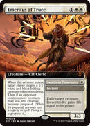 Emeritus of Truce (Extended Art) (SOS-309) [Secrets of Strixhaven] Foil