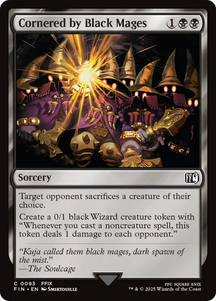 Cornered by Black Mages (FIN-093) [FINAL FANTASY]