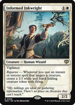 Informed Inkwright (SOS-020) [Secrets of Strixhaven]