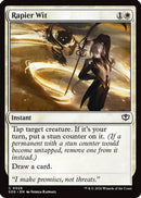 Rapier Wit (SOS-028) [Secrets of Strixhaven] Foil