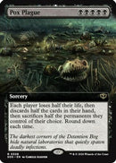 Pox Plague (Extended Art) (SOS-328) [Secrets of Strixhaven] Foil