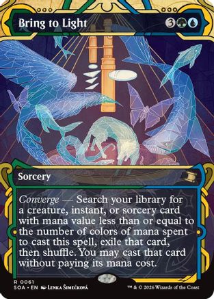Bring to Light (SOA-061) [Secrets of Strixhaven: Mystical Archive] Foil