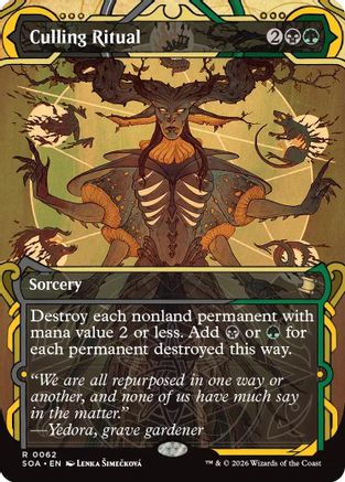 Culling Ritual (SOA-062) [Secrets of Strixhaven: Mystical Archive] Foil