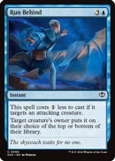 Run Behind (SOS-066) [Secrets of Strixhaven] Foil