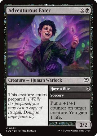 Adventurous Eater (SOS-072) [Secrets of Strixhaven]