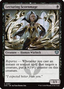 Lecturing Scornmage (SOS-087) [Secrets of Strixhaven] Foil