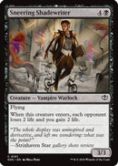 Sneering Shadewriter (SOS-101) [Secrets of Strixhaven] Foil