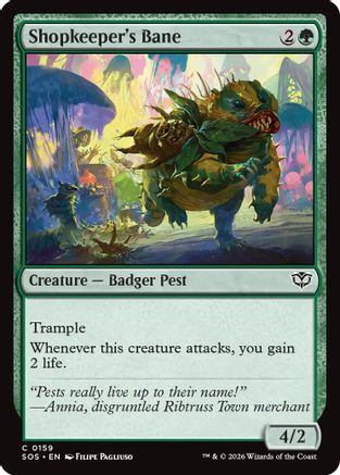 Shopkeeper's Bane (SOS-159) [Secrets of Strixhaven] Foil