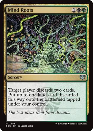 Mind Roots (SOS-203) [Secrets of Strixhaven]