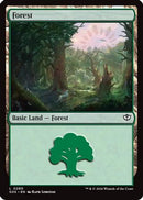 Forest (0280) (SOS-280) [Secrets of Strixhaven] Foil