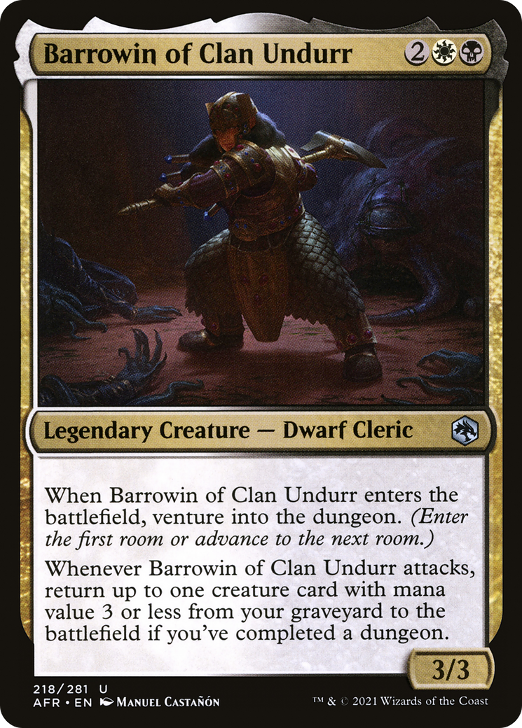 Barrowin of Clan Undurr (AFR-218) [Adventures in the Forgotten Realms]