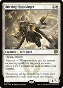 Stirring Hopesinger (PPSOS-035) [Promo Pack: Secrets of Strixhaven] Foil