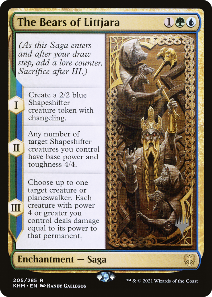 The Bears of Littjara (PPKHM-205P) [Kaldheim Promos] Foil