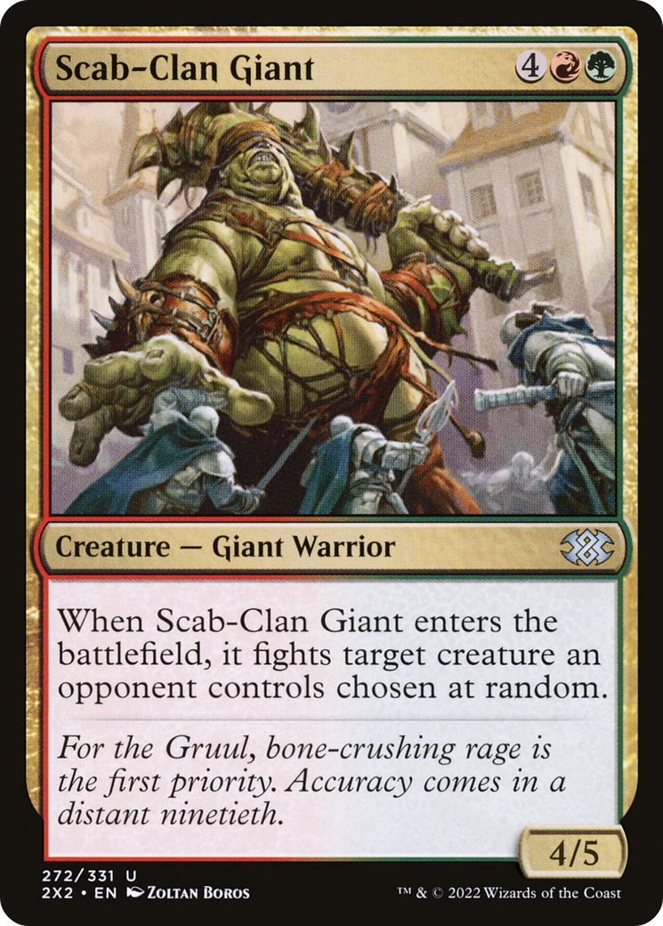 Scab-Clan Giant (2X2-272) [Double Masters 2022]