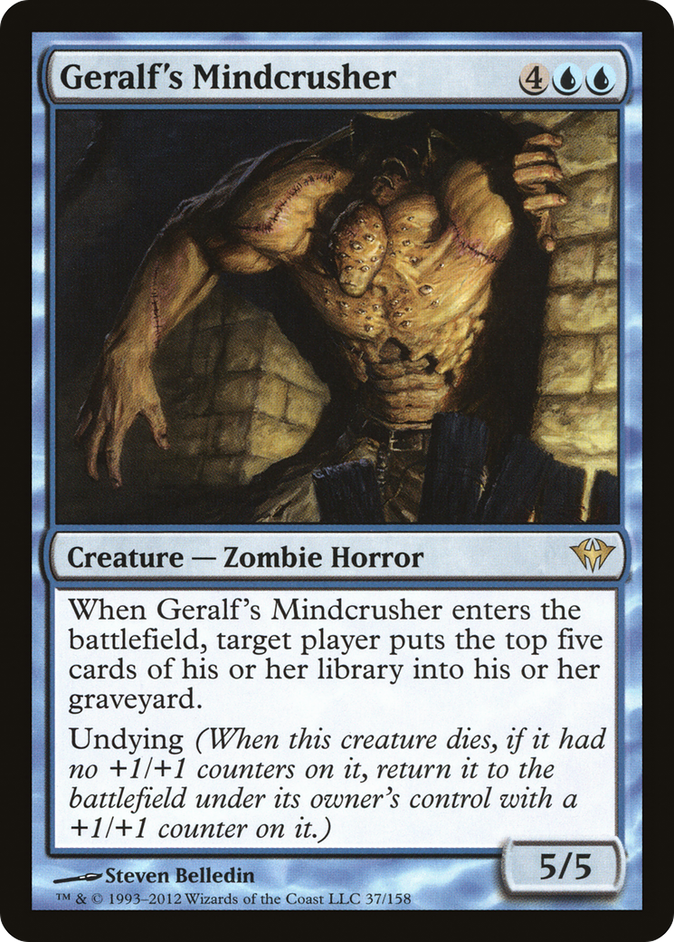 Geralf's Mindcrusher (DKA-037) [Dark Ascension]
