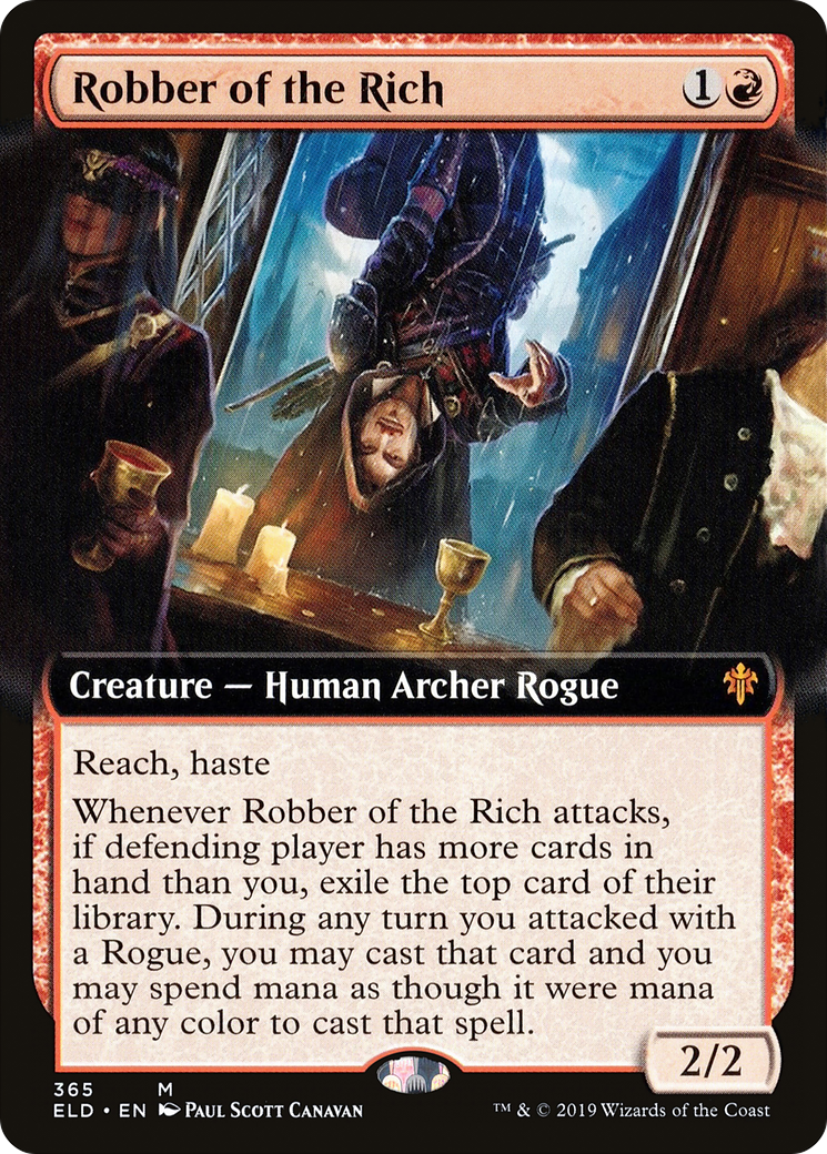 Robber of the Rich (Extended Art) (ELD-365) [Throne of Eldraine]