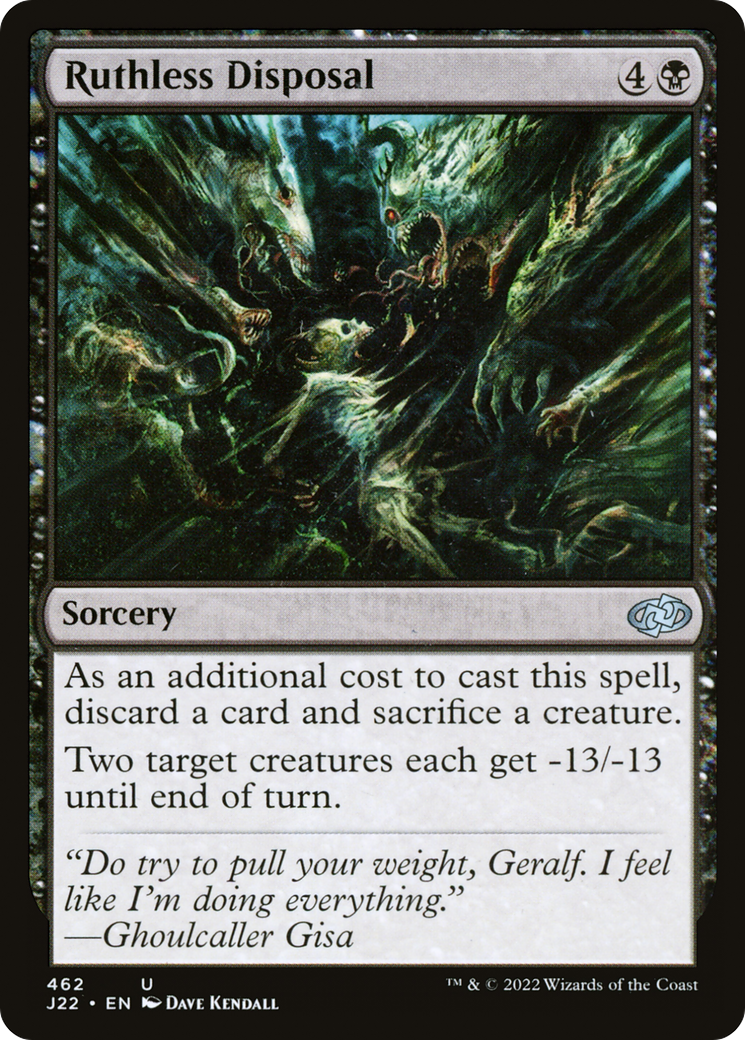 Ruthless Disposal (J22-462) [Jumpstart 2022]