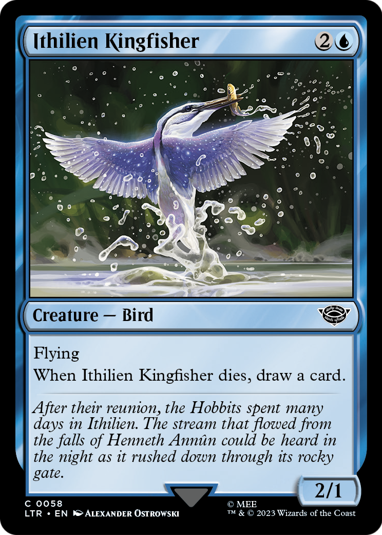 Ithilien Kingfisher (LTR-058) [The Lord of the Rings: Tales of Middle-earth]