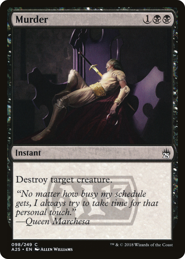 Murder (A25-098) [Masters 25]