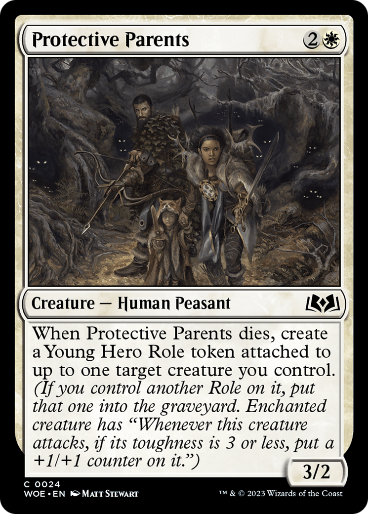 Protective Parents (WOE-024) [Wilds of Eldraine]