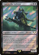 Trazyn the Infinite (Surge Foil) (40K-065) [Warhammer 40,000 Commander] Foil