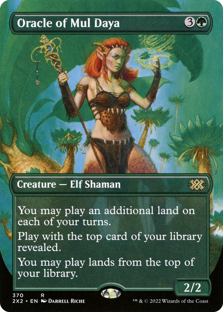 Oracle of Mul Daya (2X2-370) [Double Masters 2022] (Borderless)