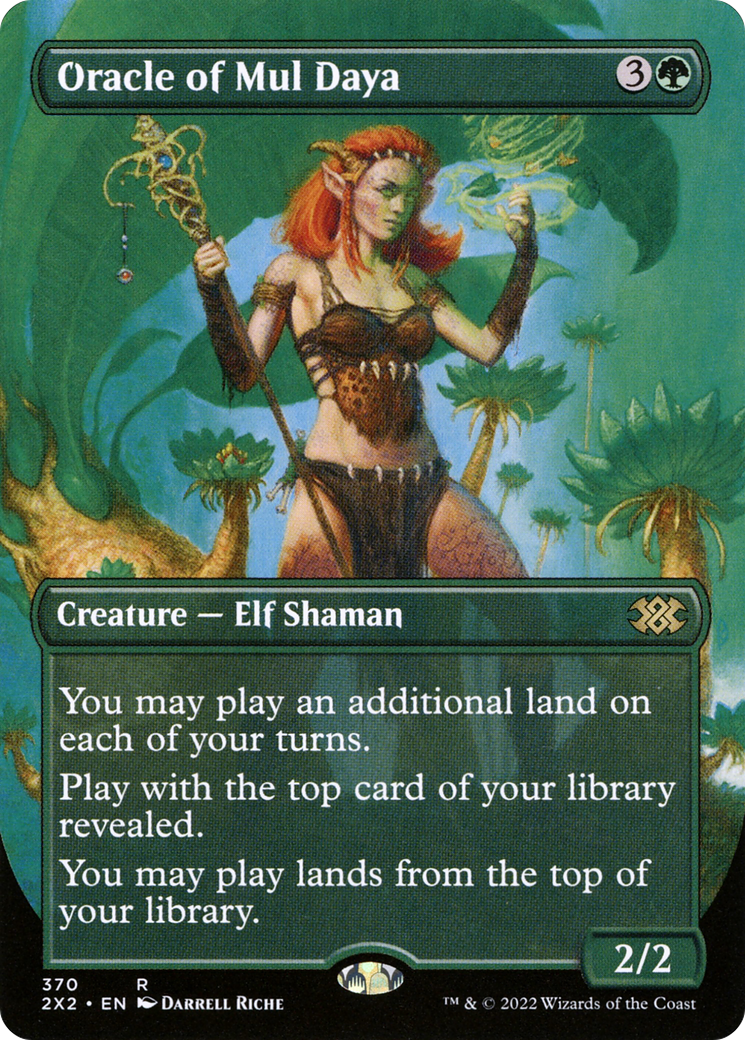 Oracle of Mul Daya (Borderless) (2X2-370) [Double Masters 2022]
