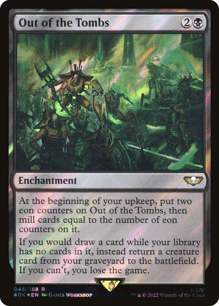 Out of the Tombs (40K-46★) [Warhammer 40,000 Commander] Foil