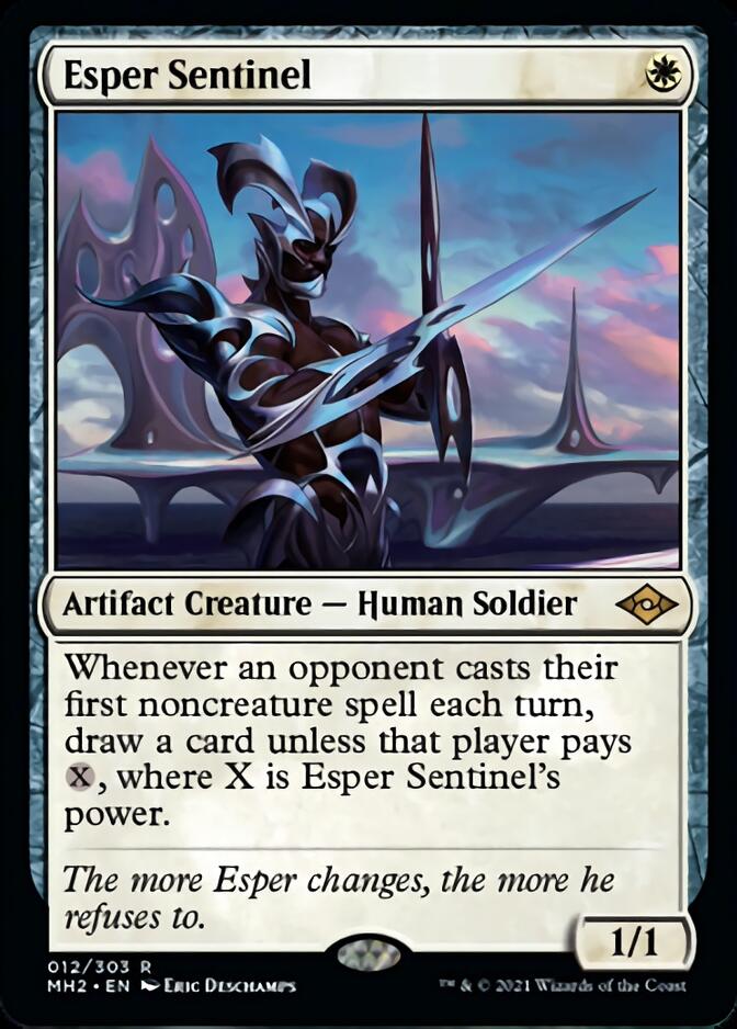 Esper Sentinel (MH2-012) [Modern Horizons 2] Foil