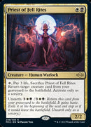 Priest of Fell Rites (MH2-208) [Modern Horizons 2] Foil