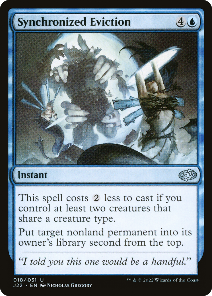 Synchronized Eviction (J22-018) [Jumpstart 2022]