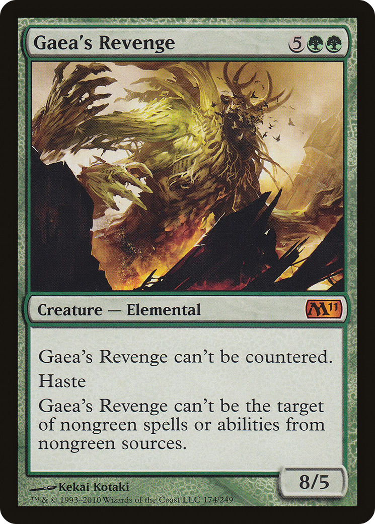 Gaea's Revenge (M11-174) [Magic 2011] Foil