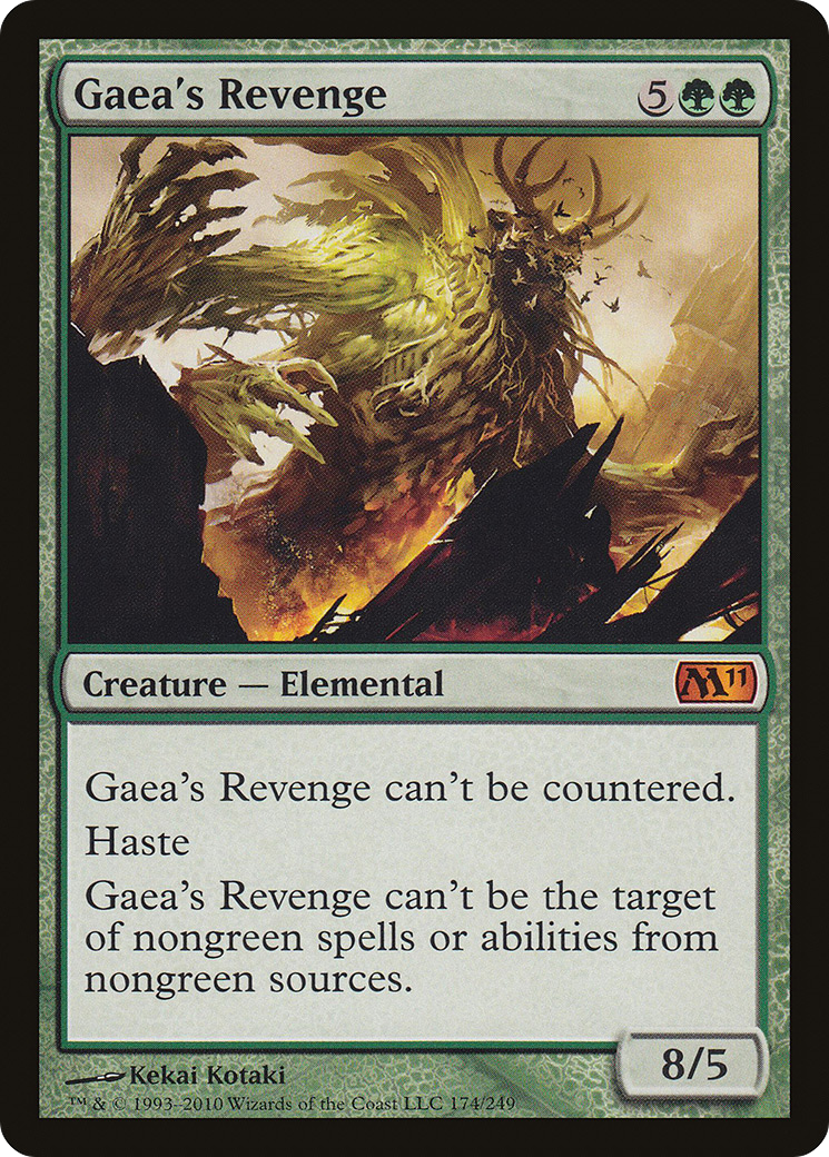 Gaea's Revenge (M11-174) [Magic 2011]